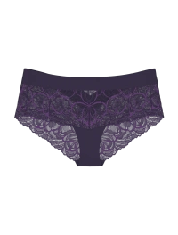 Majtki Triumph Body Make-Up Illusion Lace szorty  Prussian blue