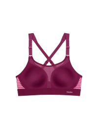 Biustonosz sportowy Triumph Triaction Extreme Lite N EX bordowy