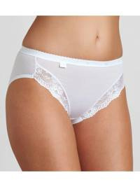 Majtki Sloggi Romance Tai białe