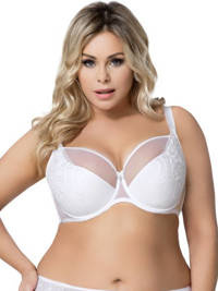 Biustonosz półusztywniany Biggi Joyce biały