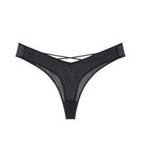 Majtki Triumph Harmony Spotlight High Leg Brazilian czarny