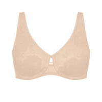 Biustonosz z fiszbinami beżowy Triumph Wild Rose Sensation W01