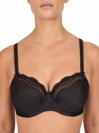 Biustonosz miękki z fiszbinami Felina Modern Weftloc 205215 czarny