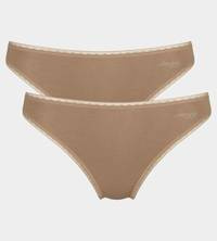 Majtki bawełniane Sloggi GO Tai C2P nostalgic brown