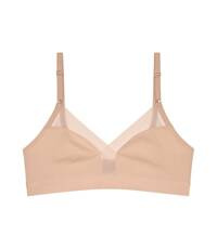 Biustonosz bez fiszbin Triumph Shape Smart N rose brown