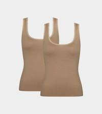 Koszulka bawełniana Sloggi GO Tank Top C2P nostalgic brown