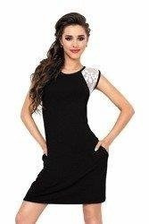 Koszula nocna DKaren Kora 1 czarna