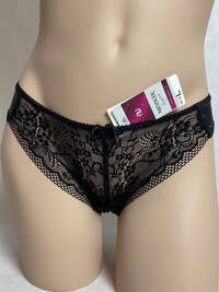 Majtki stringi Nipplex Elise czarny