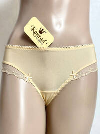 Majtki stringi Konrad Carmelia beżowe