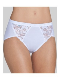 Majtki bawełniane Sloggi Chic Midi białe