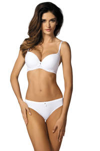 Biustonosz push-up Gorteks Carla/B5 biały